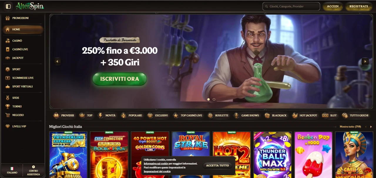 Alterspin Casino Non Aams